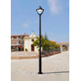 Stalp de iluminat modern pentru gradina echipat, 4.6ml, E40, Fumagalli, Beppe 400, Ektor 4000