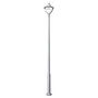 Stalp de iluminat modern pentru parcuri echipat, 4.8ml, E27, Fumagalli, EcoBeppe 500, Ektor 4000