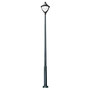 Stalp de iluminat stradal modern echipat, 6.8ml, E27, 60W, 4000K, Fumagalli, Beppe 500, Ektor 6000
