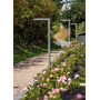 Stalp de iluminat modern pentru gradina echipat, 1.2ml, LED, 4000K, 1 brat, 1x8.5W, IP65, Way LO, ElmarCo