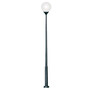 Stalp de iluminat modern pentru parcuri echipat, 3.9ml, H.FC1, E27, Fumagalli, Globe 400 Modern, Ektor 3500