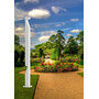 Stalp de iluminat modern pentru gradina echipat, 1.8ml, 16W, LED, 4000K, IP65, Kalux LO, ElmarCo