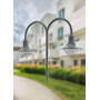 Brat pentru stalp de iluminat, dublu curbat, 100x140mm, AWG, ElmarCo