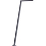 Stalp de iluminat modern pentru gradina echipat, 2ml, LED, 4000K, 1 brat, 2x8.5W, IP65, Urbin LO, ElmarCo