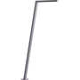 Stalp de iluminat modern pentru gradina echipat, 2ml, LED, 4000K, 1 brat, 2x8.5W, IP65, Urbin LO, ElmarCo
