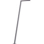 Stalp de iluminat modern pentru parcuri echipat, 2.5ml, LED, 4000K, 1 brat, 2x8.5W, IP65, Urbin Plus, ElmarCo