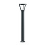 Stalp de iluminat modern pentru gradina echipat, 1.2ml, 6.5W, LED, 4000K, IP65, Bretania LO, ElmarCo