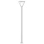 Stalp de iluminat modern pentru parcuri echipat, 2.5ml, 16.5W, LED, 4000K, IP65, Walia LO, ElmarCo