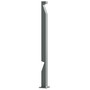 Stalp de iluminat modern pentru gradina echipat, 1.8ml, 16W, LED, 4000K, IP65, Kalux LO, ElmarCo