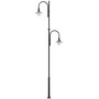 Stalp de iluminat stradal ornamental neechipat, 1+1 brate, 7ml, IP65, Lesi, ElmarCo