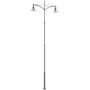 Stalp de iluminat stradal ornamental neechipat, 2 brate, 8ml, IP65, Sevila, ElmarCo