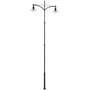 Stalp de iluminat stradal ornamental neechipat, 2 brate, 8ml, IP65, Sevila, ElmarCo