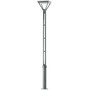 Stalp de iluminat modern pentru parcuri echipat, 4ml, 32W, LED, 4000K, IP65, Garnizon, ElmarCo