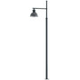 Stalp de iluminat modern pentru parcuri echipat, 4ml, 1x24W, LED, 4000K, IP65, Deco, ElmarCo