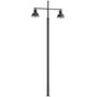 Stalp de iluminat stradal modern echipat, 5ml, 2x34W, LED, 4000K, IP65, Deco, ElmarCo