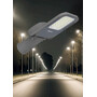 Corp de iluminat LED pentru stalp stradal, 4000K, gri, 29.5W, 4500lm, IP66