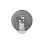 Stalp de iluminat modern pentru gradina echipat, 1.8ml, E27, 11W, CCT set, tip glob, IP55, Fumagalli, Globe 250 Modern, Danilo