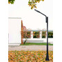 Stalp de iluminat modern pentru parcuri echipat, 3ml, 100W, LED, 6000K, negru, 1 brat, IP65, L.P, SV-008 P