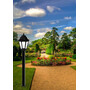 Stalp de iluminat ornamental pentru parcuri echipat, 1ml, LED, 8.5W, CCT set, IP65, Anna