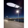 Corp de iluminat LED pentru stalp stradal, 6500K, negru, 50W, 5500lm, IP65