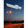 Corp de iluminat LED pentru stalp stradal, 6500K, crom, 50W, 6500lm, IP65