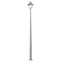 Stalp de iluminat stradal modern echipat, 5.8ml, E40, Fumagalli, EcoBeppe 500, Akille 5000