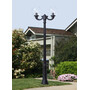 Abajur pentru stalpi de iluminat, pendule si aplice, tip glob, 300mm, B30, Fumagalli, Globe 300 classic