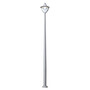 Stalp de iluminat modern pentru gradina echipat, 4ml, GX53, 6x10W, CCT set, IP55, Fumagalli, Beppe 400, Akille 3500